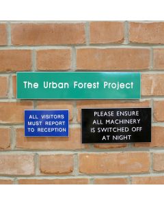 Custom Sized Engraved Acrylic Signs