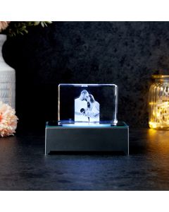 3D Rectangle Photo Crystal